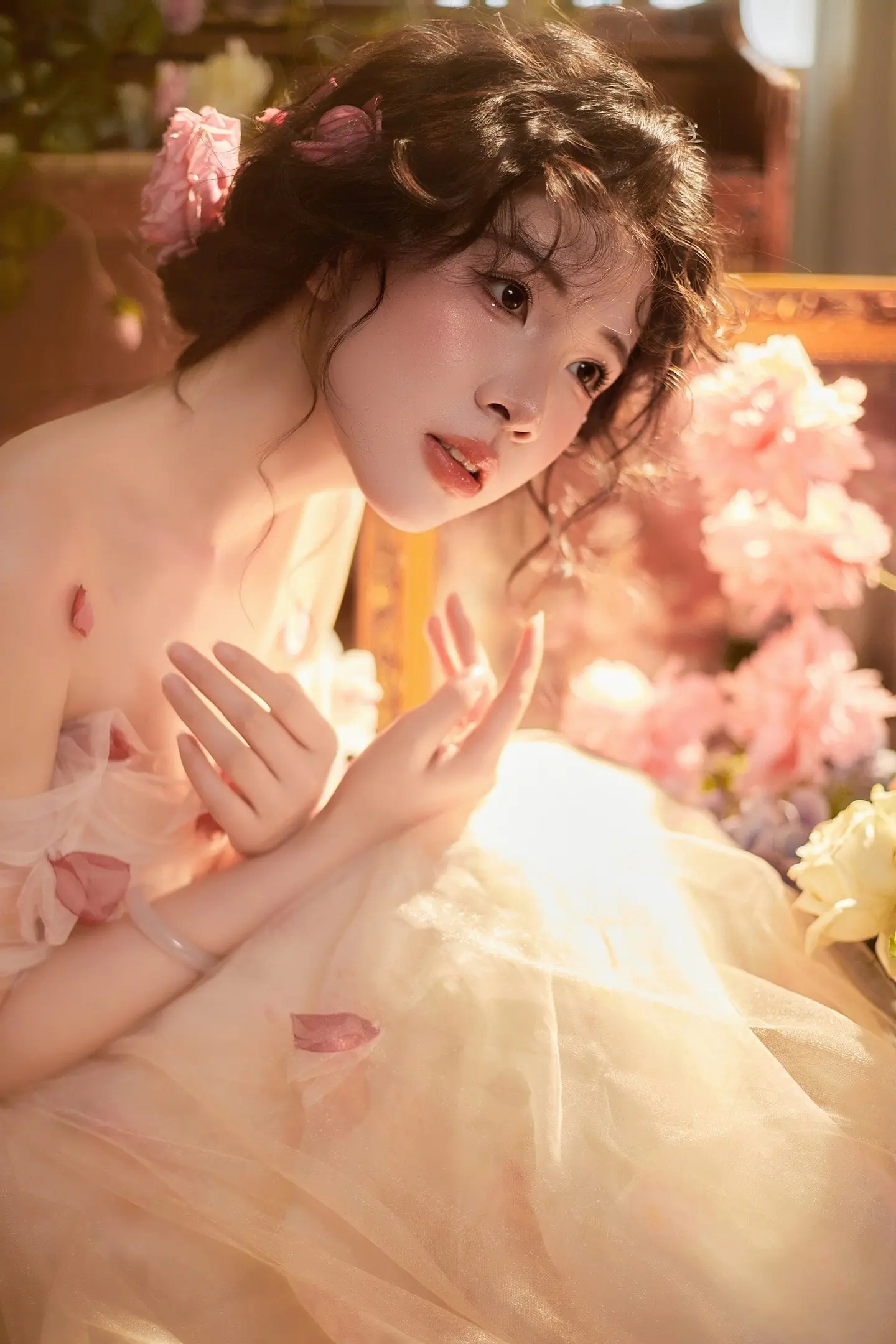 春天的快乐是簪不同的鲜花，拍不同风格的照片～