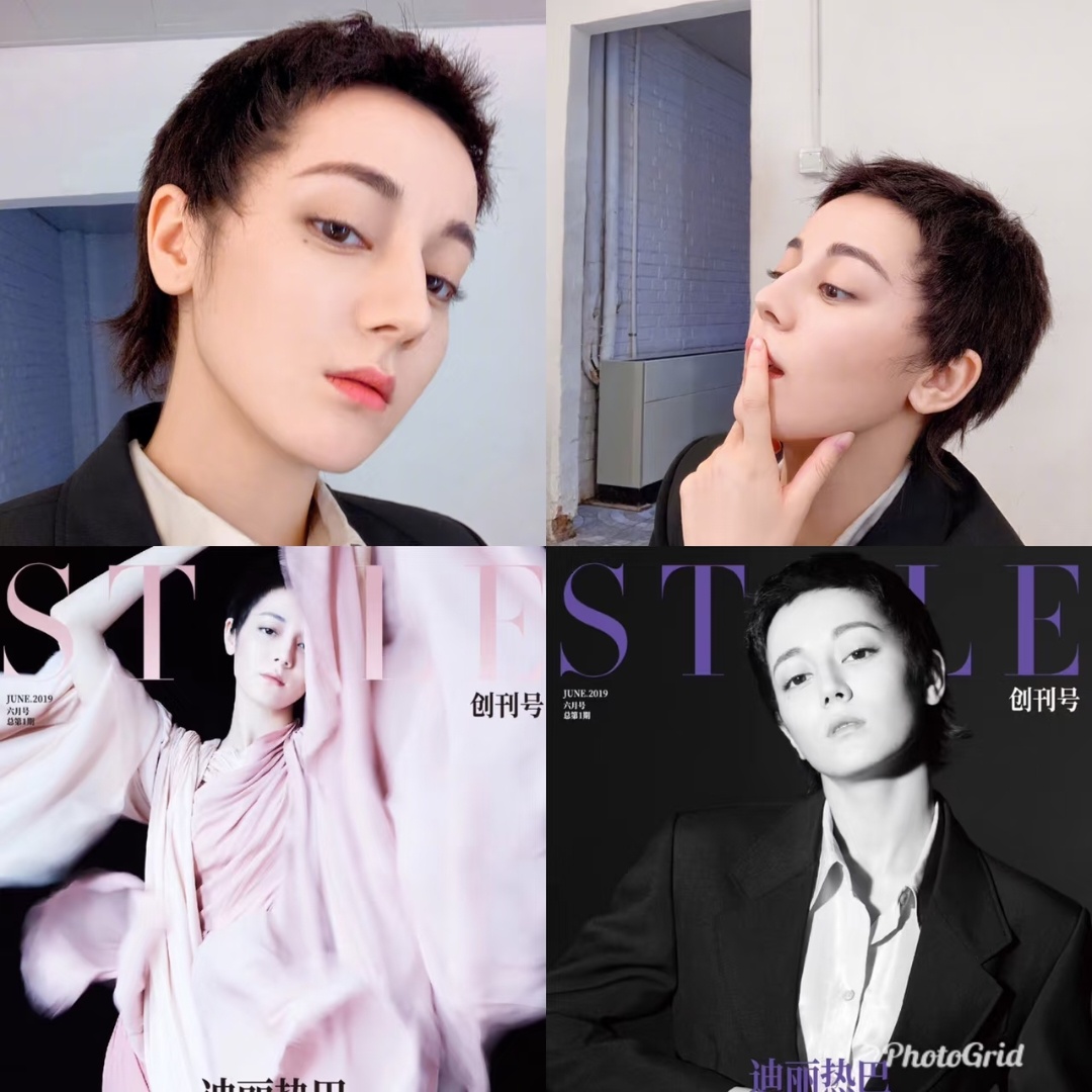 迪丽热巴真的蛮辛苦的，一边当巴粉女朋友，一边当巴粉男朋友，身兼数职的迪丽热巴