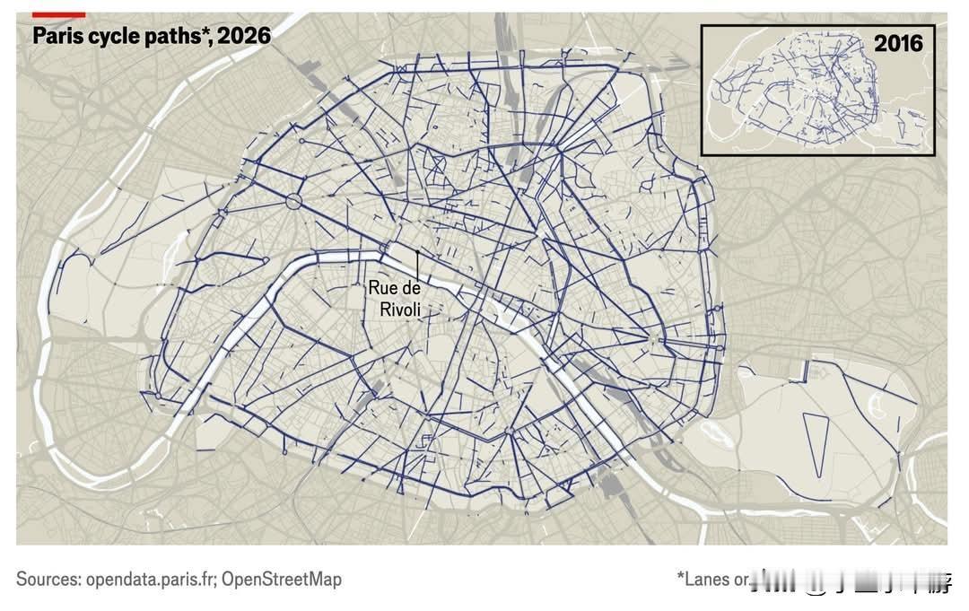 巴黎市长选举，已经变成了一场汽车与自行车之间的城市之争。据《经济学人》报道，十年