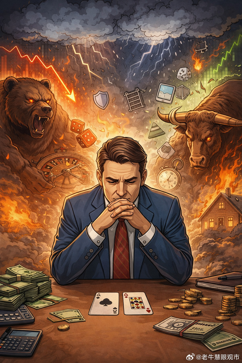 老牛的子夜沉思 真正的高手，先把自己活下来：投资大师都在用的四种风险规避策略多数