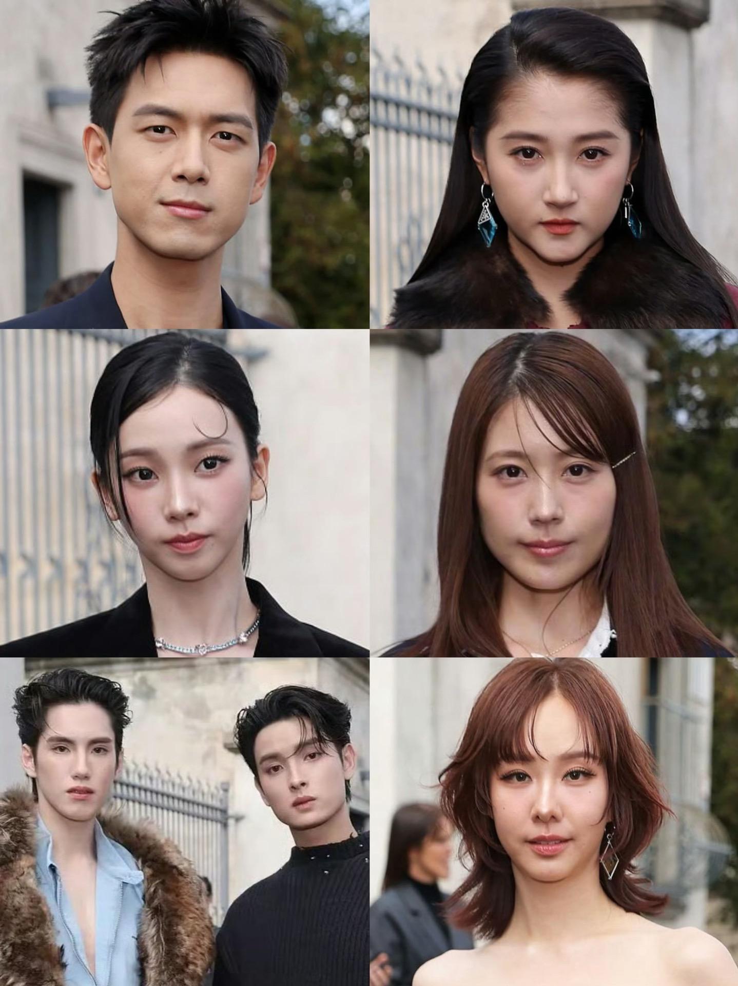 中日韩泰Prada大秀明星生图。中日韩泰prada大秀明星生图 关晓彤...