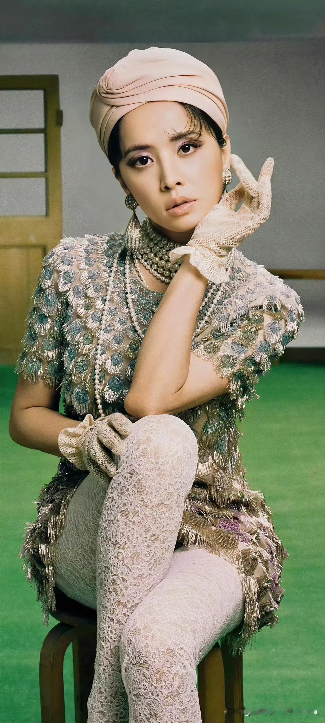 蔡依林复古风潮，优雅迷人，尽显高贵气质