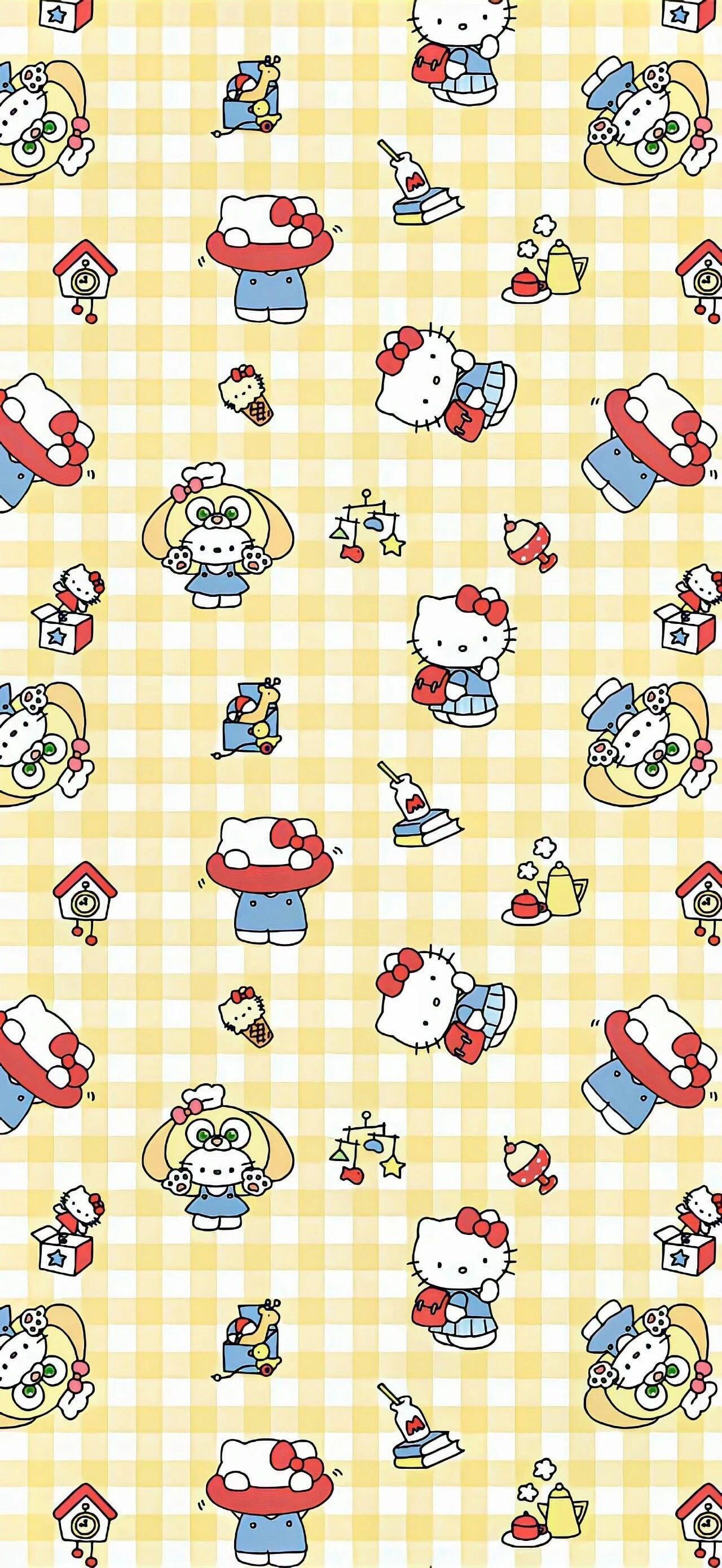 𝑺𝑯𝑨𝑹𝑬｜Hellokitty手帐风壁纸分享🎀 