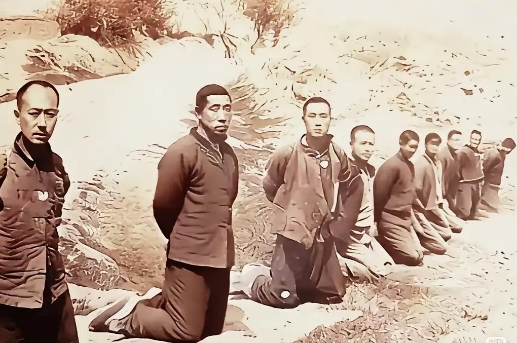 不知道英雄们的名字，只知道这九位是东北抗联英烈！