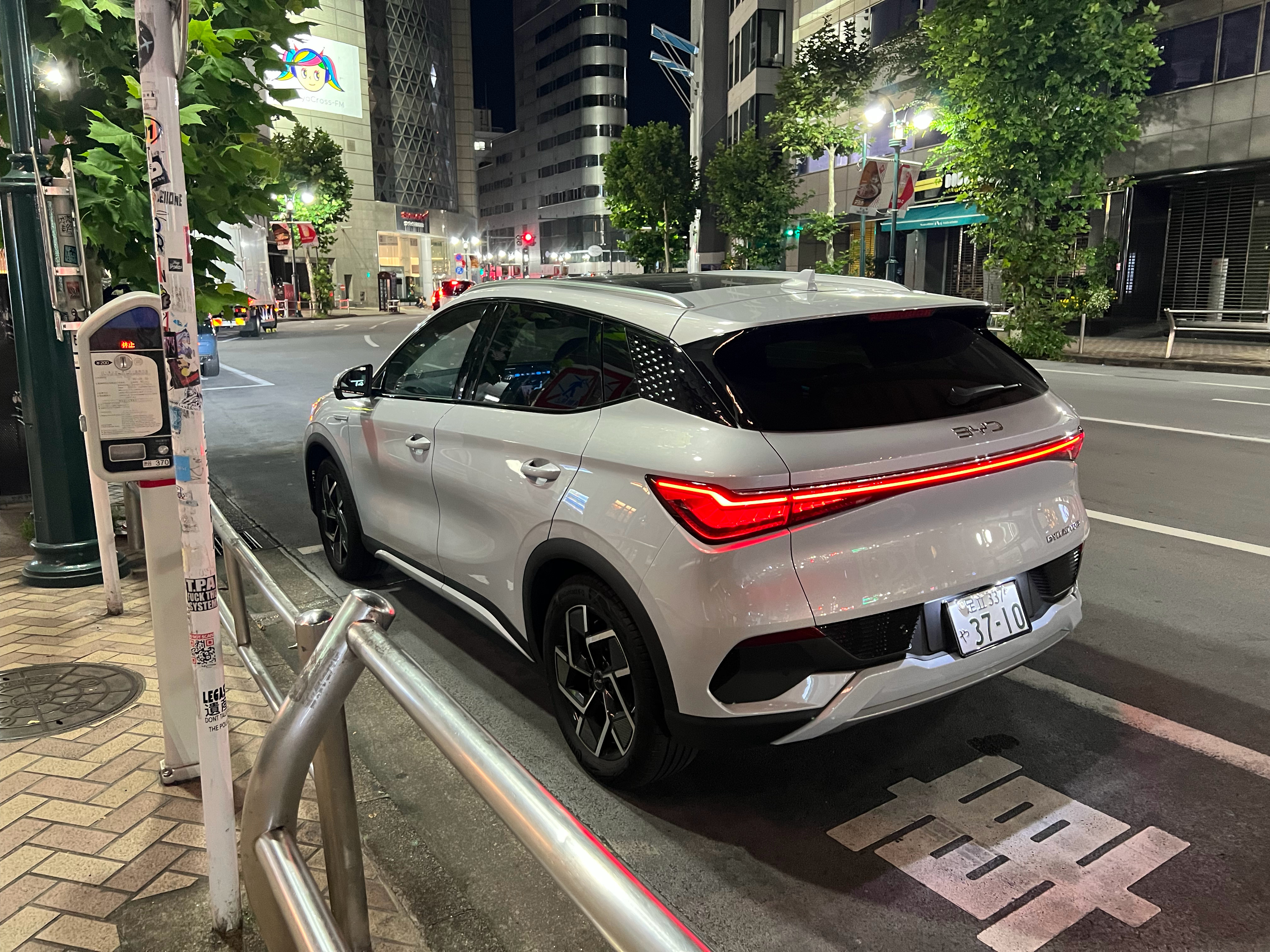 十多天里见到的唯三EV，另两个都是毛豆Y本地的尾气污染状态实在令人堪忧 ​​​