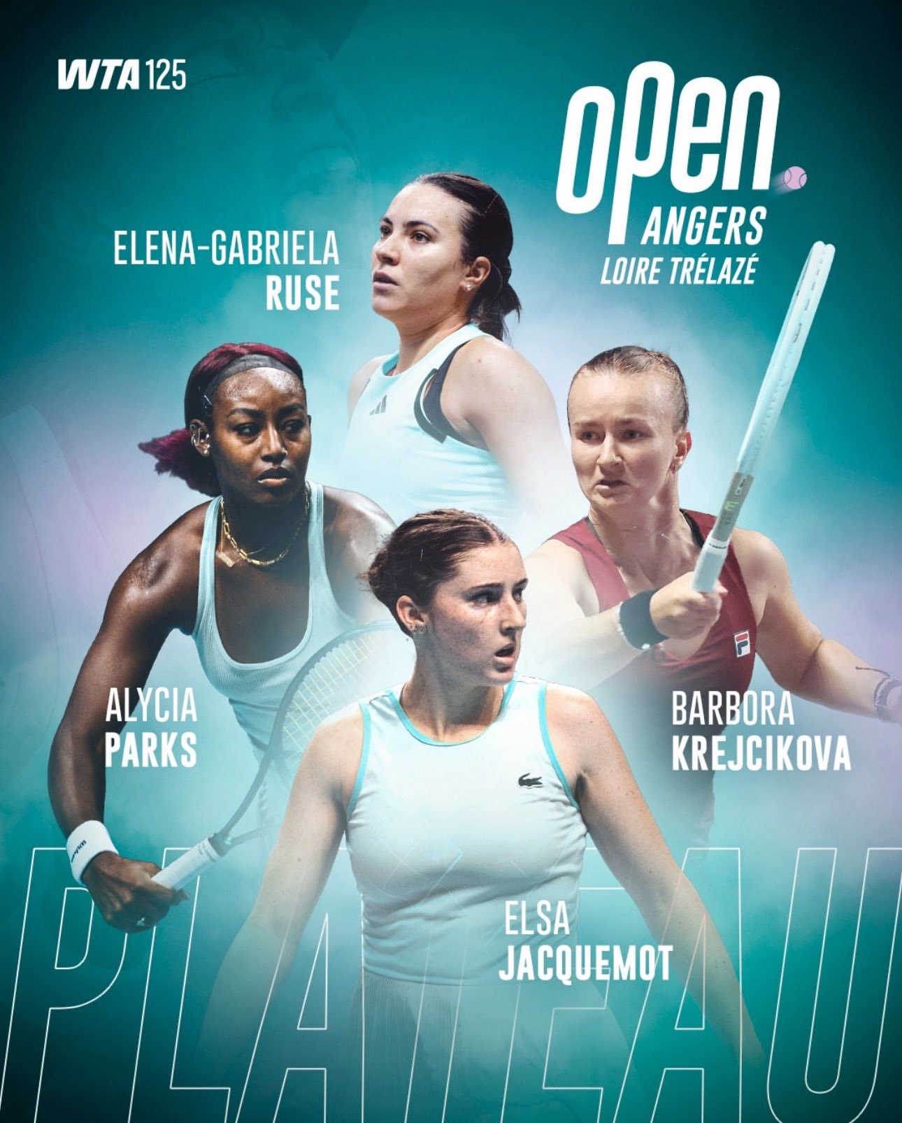 克雷茨科娃报名参加了12月1-7日的法国昂热125K