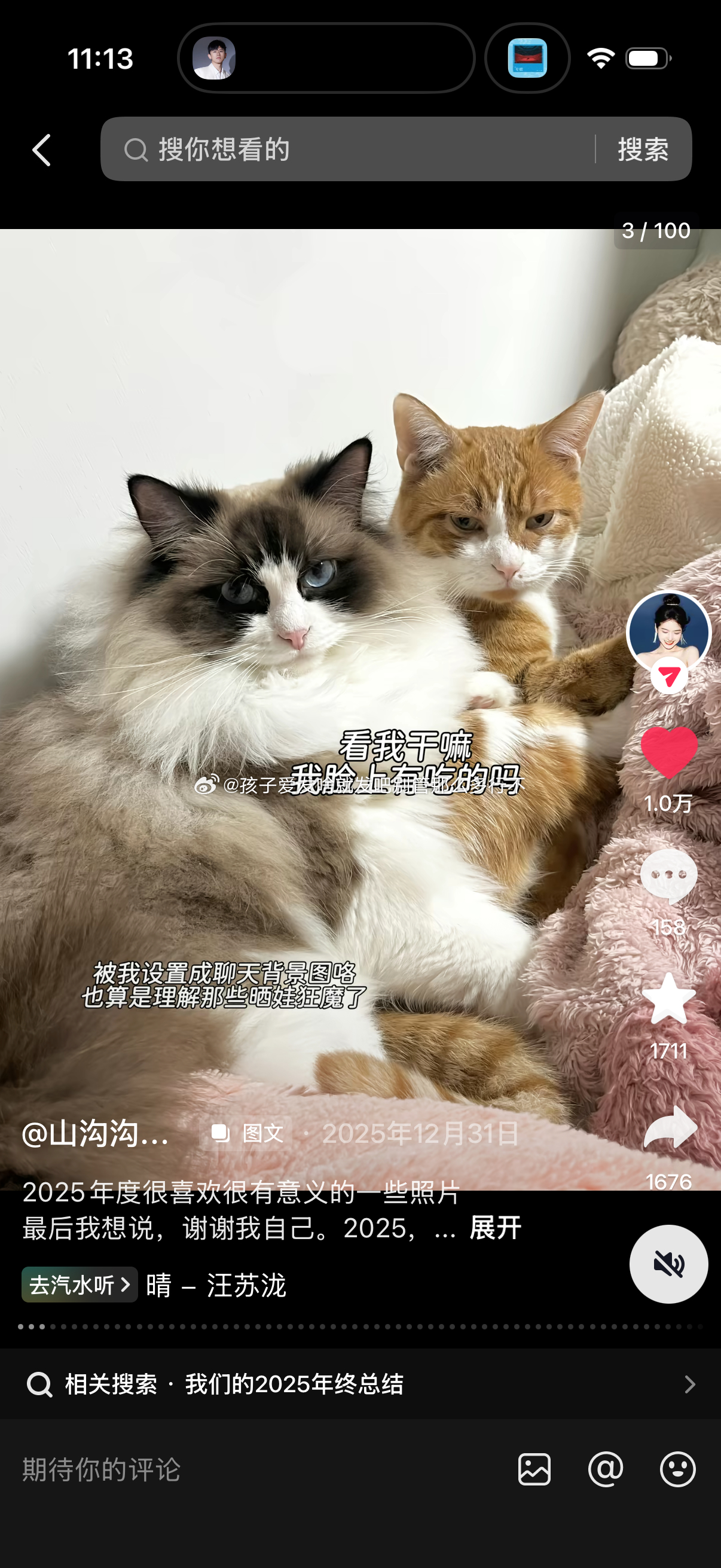 三十多万人看过了我的2025年 有一种很神奇的感觉 心里暖暖的痒痒的哈哈哈[春游