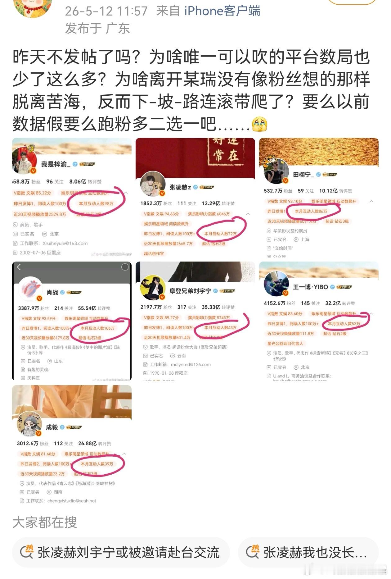 应该两者都是，数据造假和跑粉都有。 