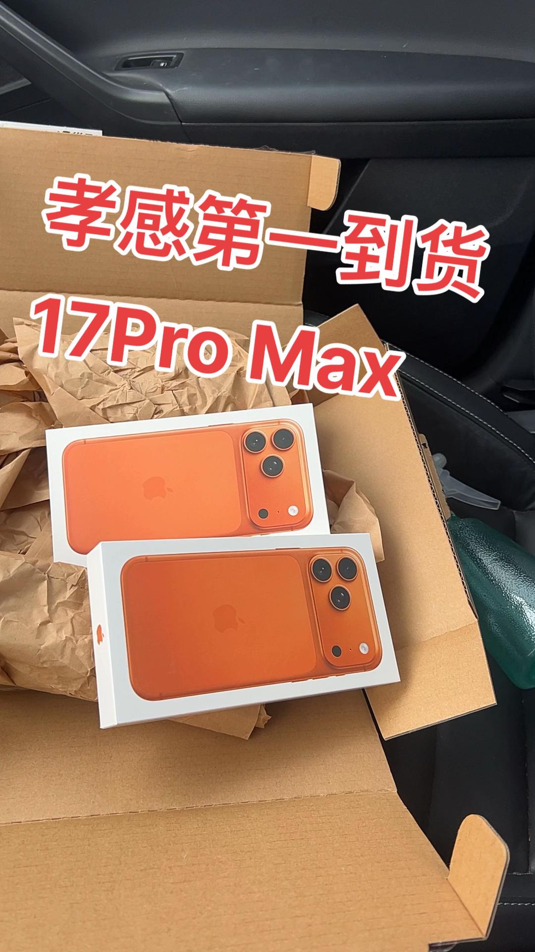 苹果17Pro max