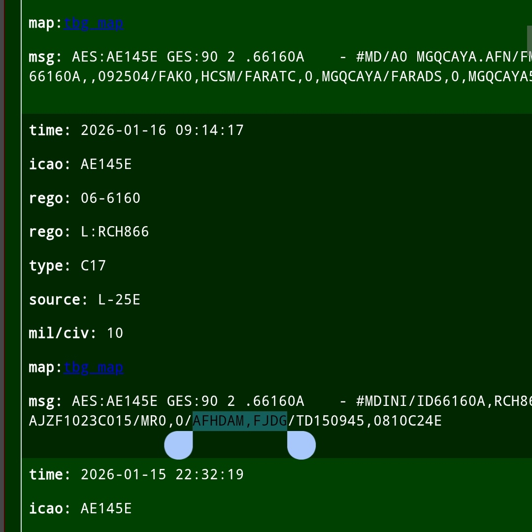 🔻四架美国空军 C-17A 运输机飞往迭戈加西亚空军基地。🔻其中三架来自拉姆