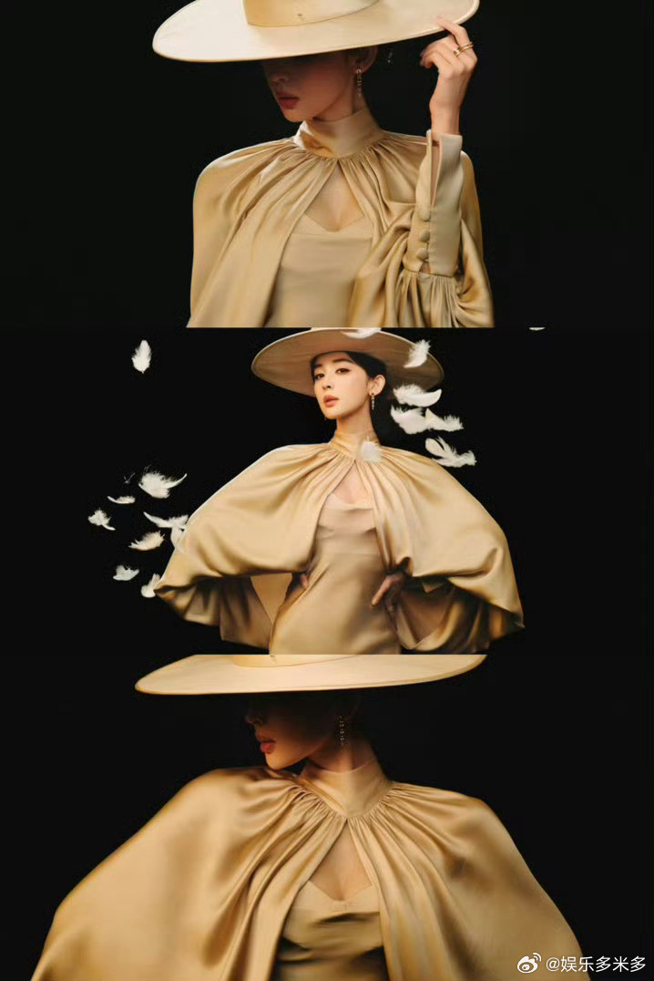 娜扎老电影女主角既视感娜扎旧画报风名伶 娜扎这组图太有老电影内味儿！缎面裙+复古