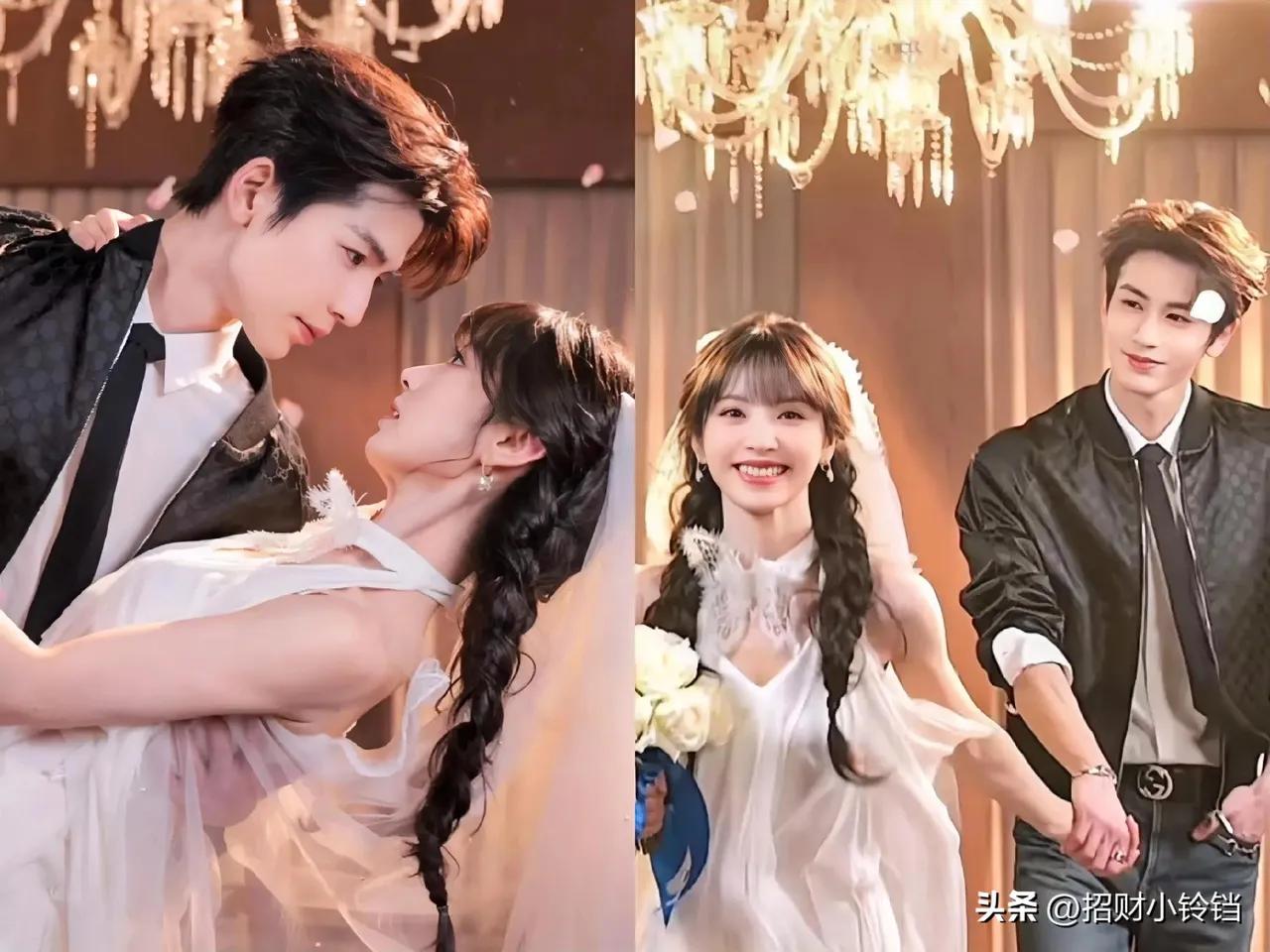 《逐玉》热播，

田曦薇很大概率，

就是张凌赫这一生中，遇到的最天菜的女主了。