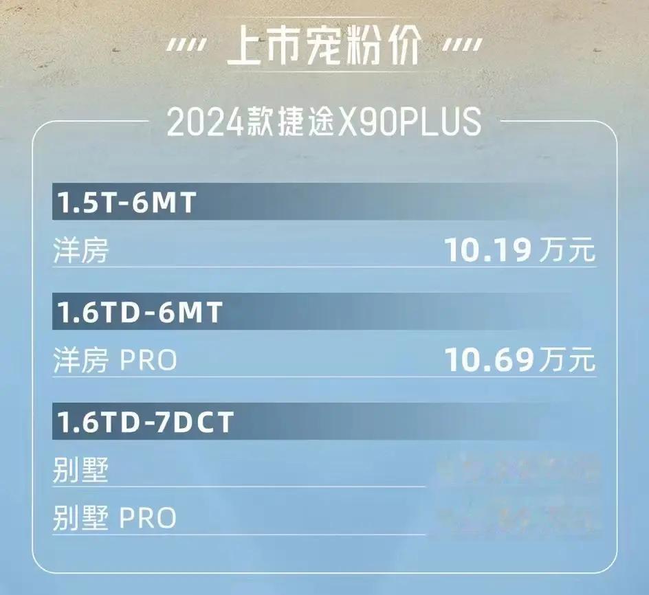 【2024款捷途X90 PLUS正式上市】
11月8日，捷途官方官宣2024款捷