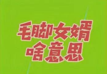 上海人为什么说结婚前的女婿是“毛脚女婿”，我知道有三种说法。

一个是现实的说法