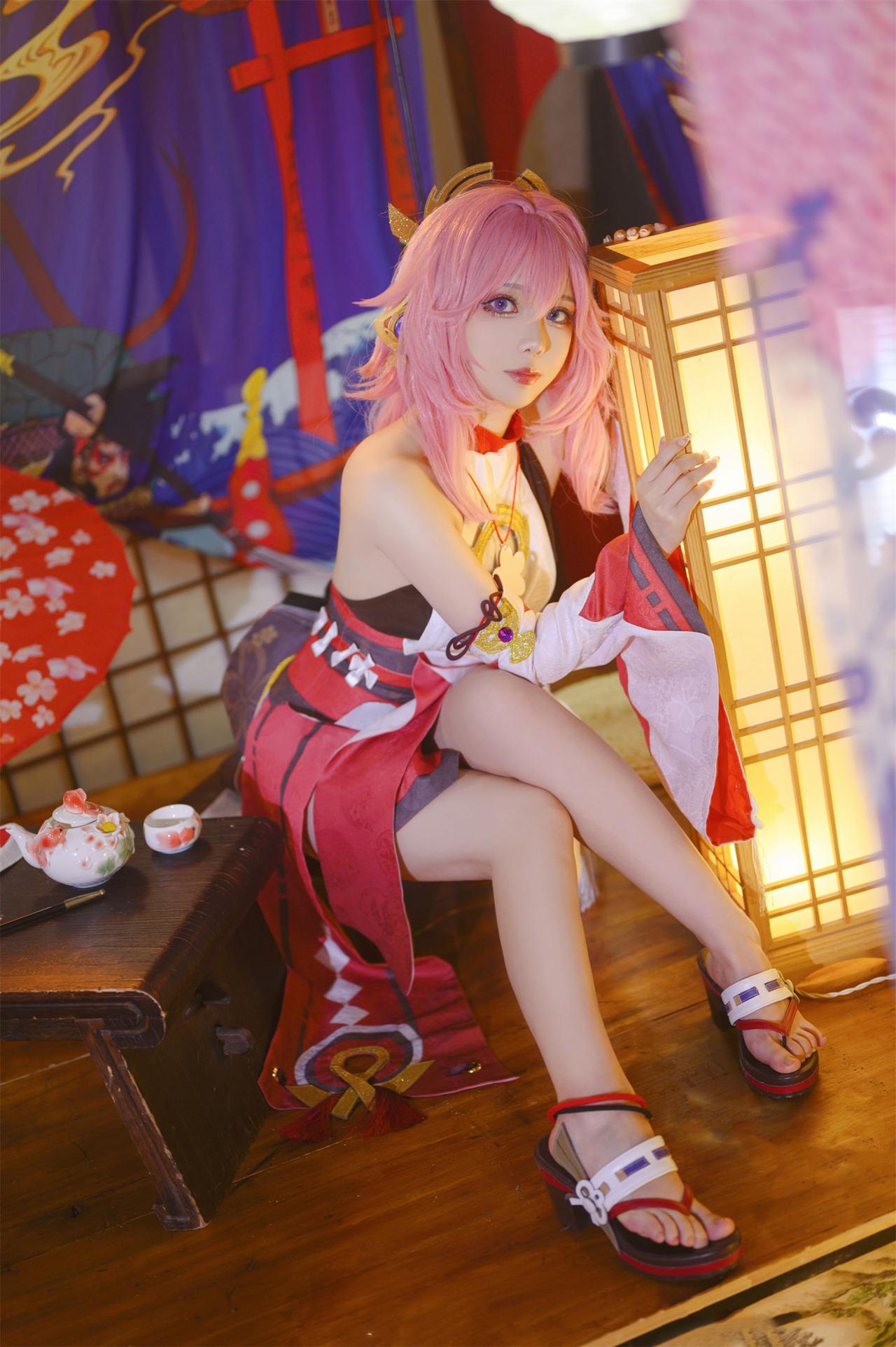 八重神子，稻妻玉女的代表人物！#原神##游戏##二次元#