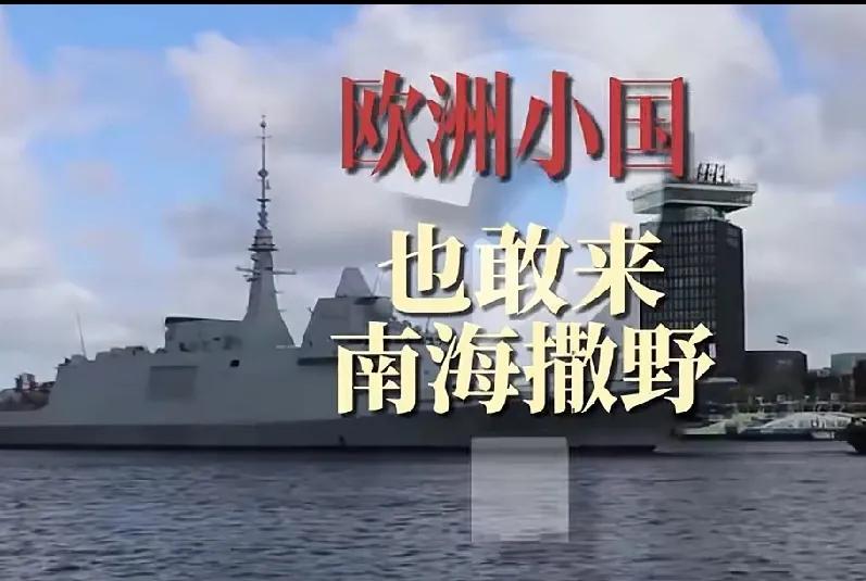 荷兰军舰过航台海释放了，他们越界了，应该挨打！给他们三分颜色想开染房！给脸不要，