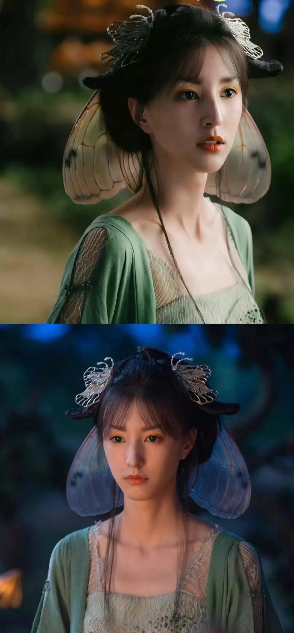 比起来，第一张更像扑棱蛾子[笑哭]