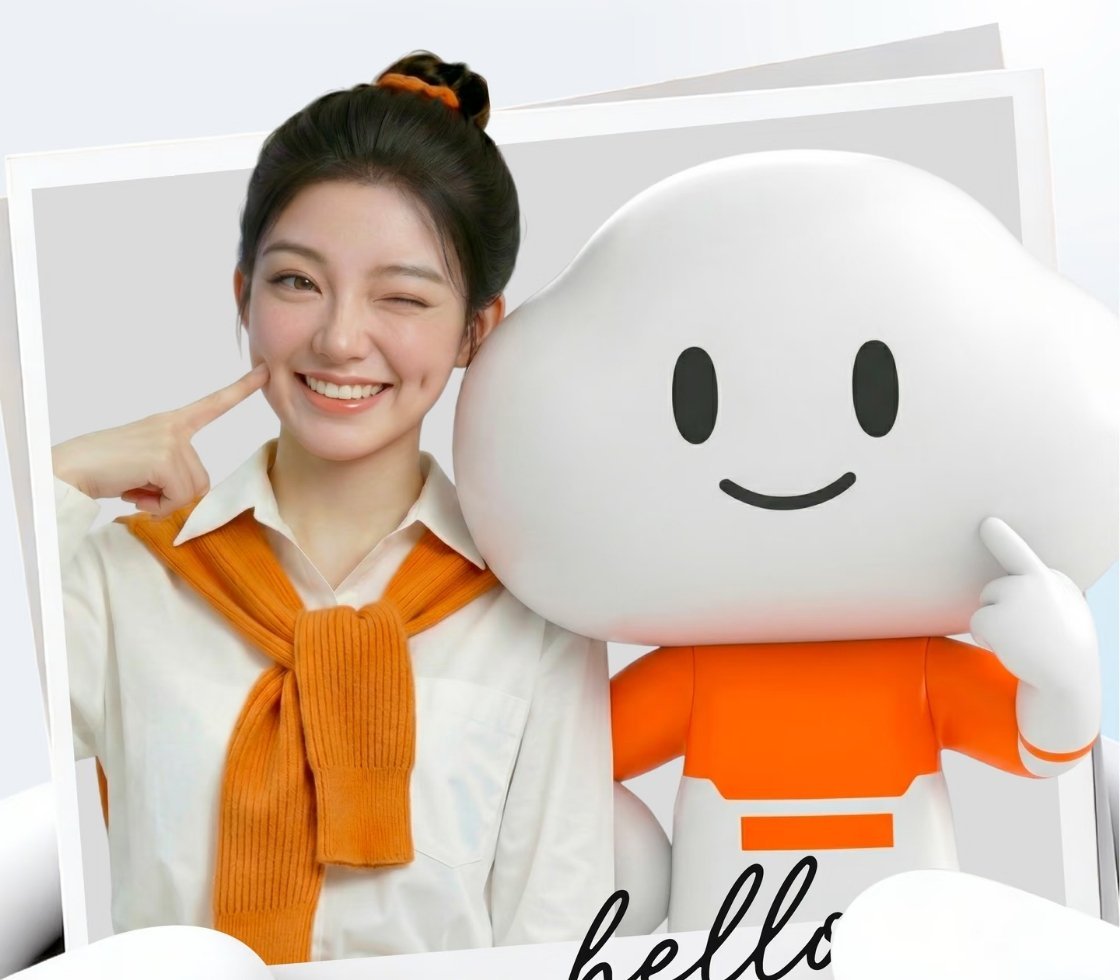 最近那个带酒窝的数字人海报挺戳人的，一看就是想让AI学会笑。相比冷冰冰的对话框，