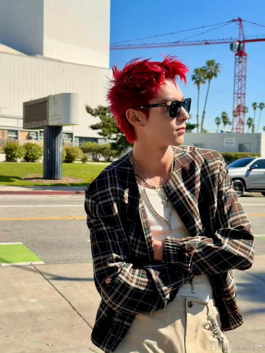 王鹤棣比马丁大十岁 奇怪的次元壁打破了王鹤棣这个红毛真的好帅啊！！！ 