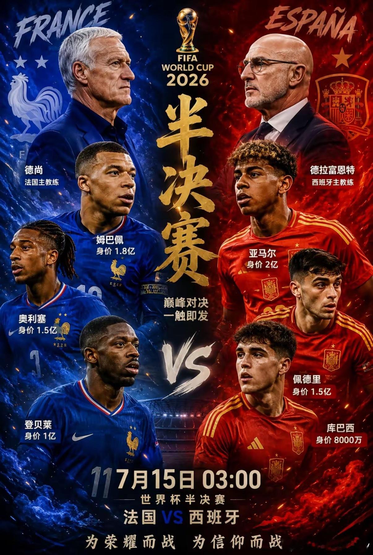 姆巴佩确定出战西班牙法国队主帅德尚明确表示，姆巴佩已“百分之百康复，肯定参加明天