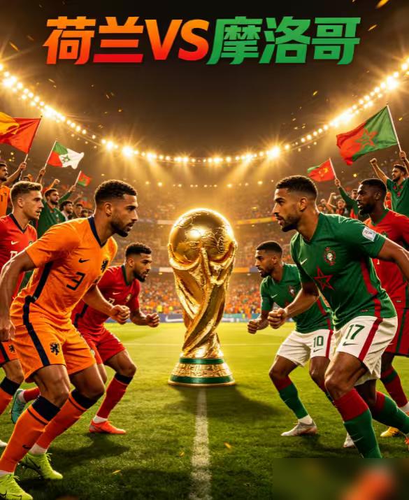 2026年世界杯1/16决赛，摩洛哥对荷兰。
赛前，无数懂球帝开始算账。
他们翻