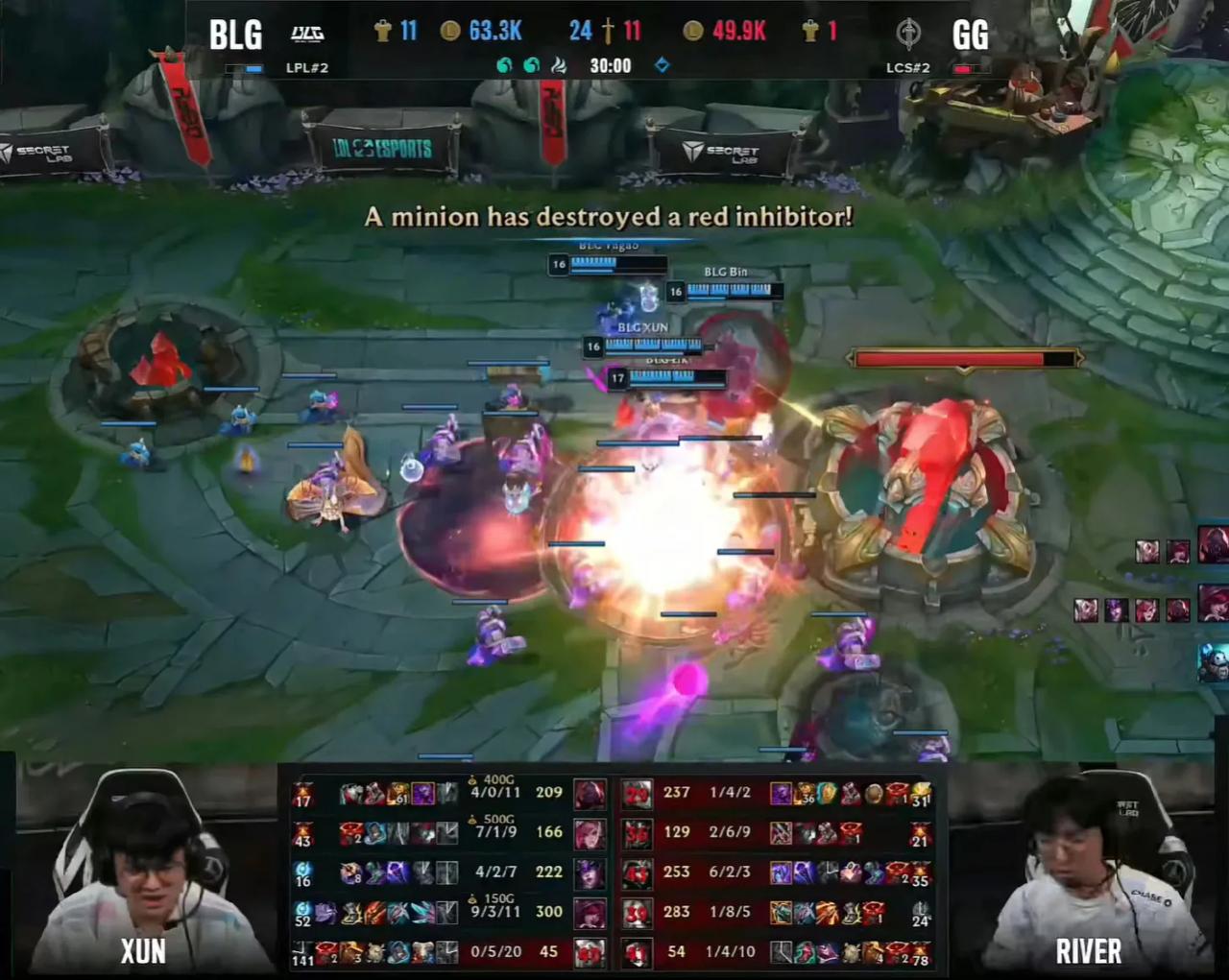 BLG有惊无险晋级MSI小组赛，
对线是没得说，下路ELK和ON把把“带球”突破