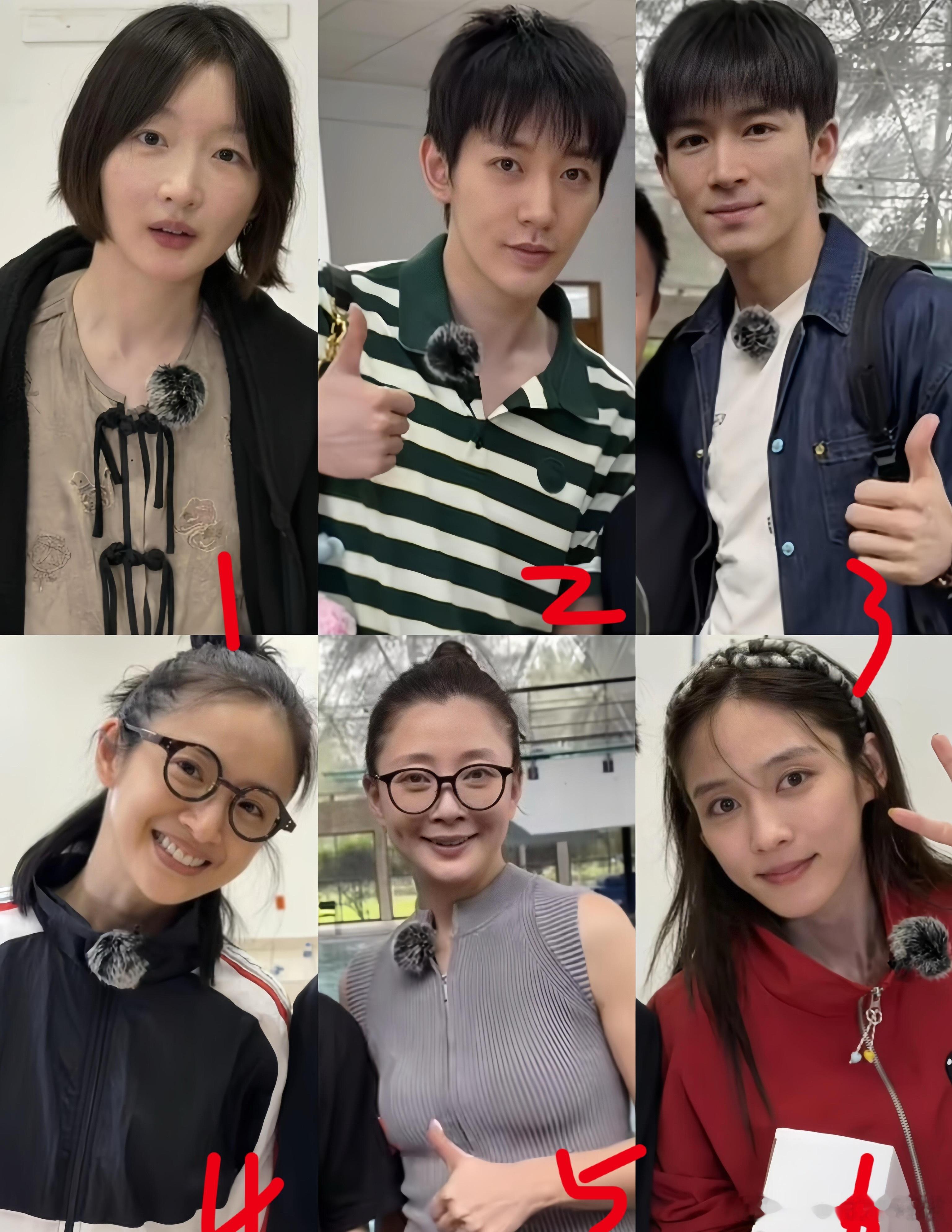 花少成员素颜照，不化妆的样子最真实了 