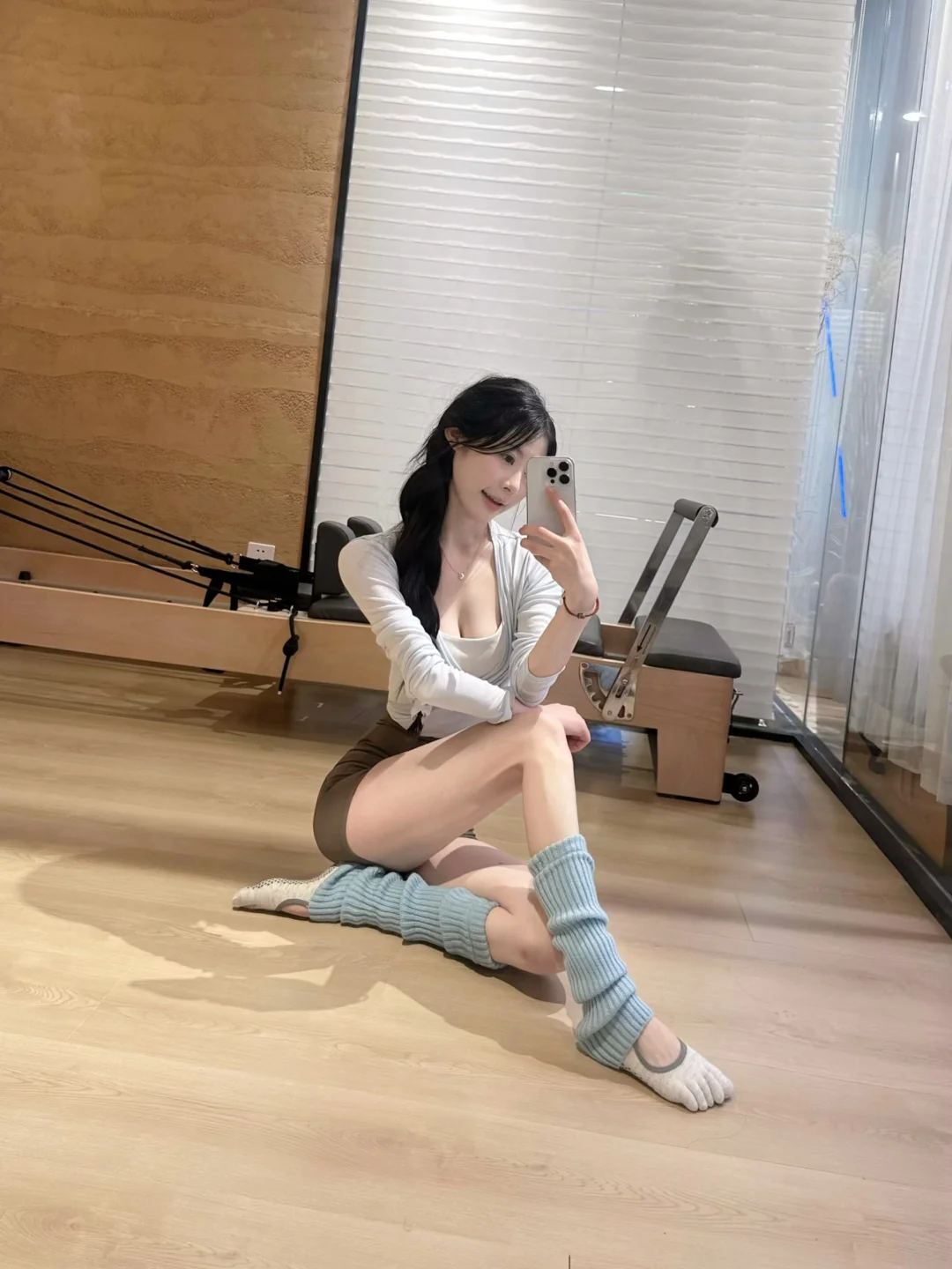 Pilates daily outfit🩵