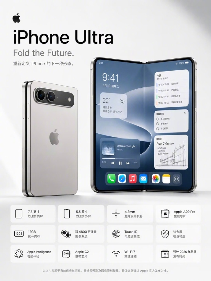 曝iPhoneUltra确认液态金属铰链良品率低是实情但随着生产工艺的成熟后续应
