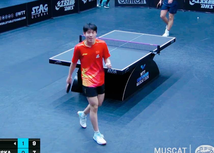 突发！弗朗西斯卡直接被判分了！
第一局温瑞博6:0开局，
11:5拿下

第二局