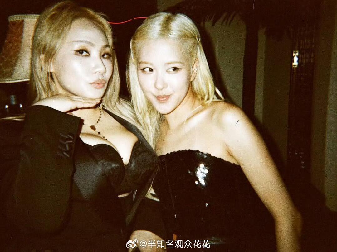 多么权威的两位朴彩英CL合照CL更新与朴彩英合照 ​​​