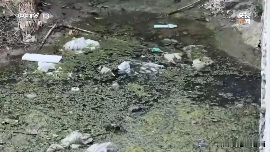 彻底动真格了！5月7日总台焦点访谈刚曝光徐州贾汪区12公里灌溉渠变臭水沟，当天徐