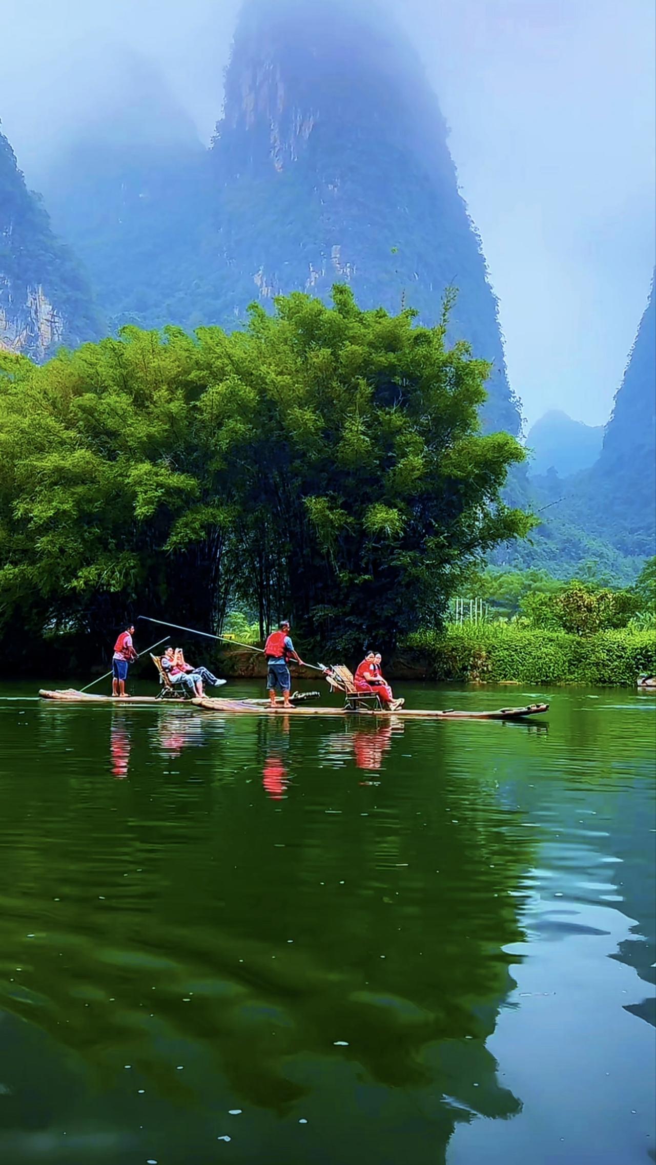 广西山水太美了，这才是最真实的阳朔风景