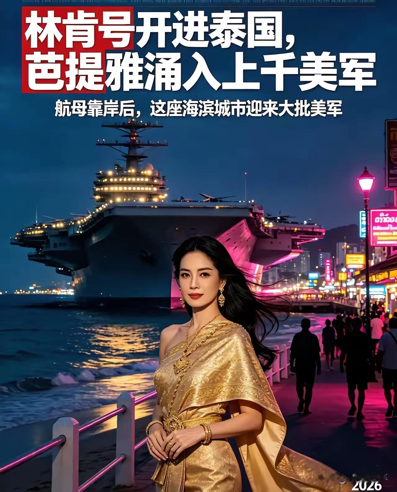 5000美国大兵重走前辈路，急吼吼奔向芭提雅，泰国当局，既激动又紧张，激动的是财