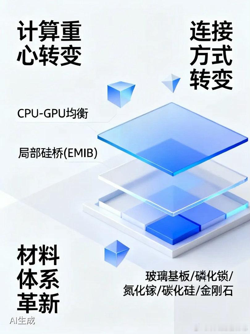 英特尔CEO陈立武在近期访谈中提出三大关键转变：一是计算重心从GPU一家独大转变