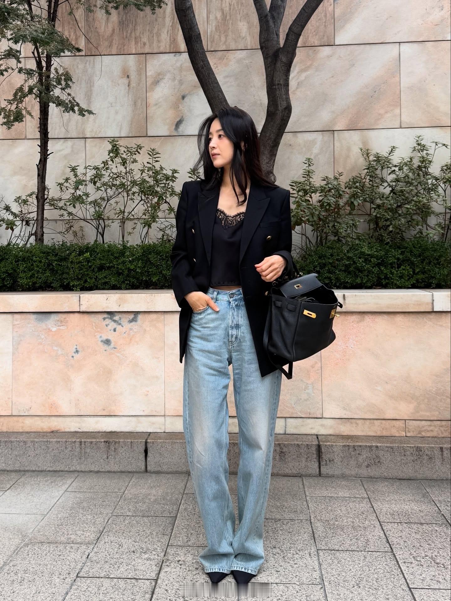 40代中会穿的女演员韩智慧近期ootd ​​​