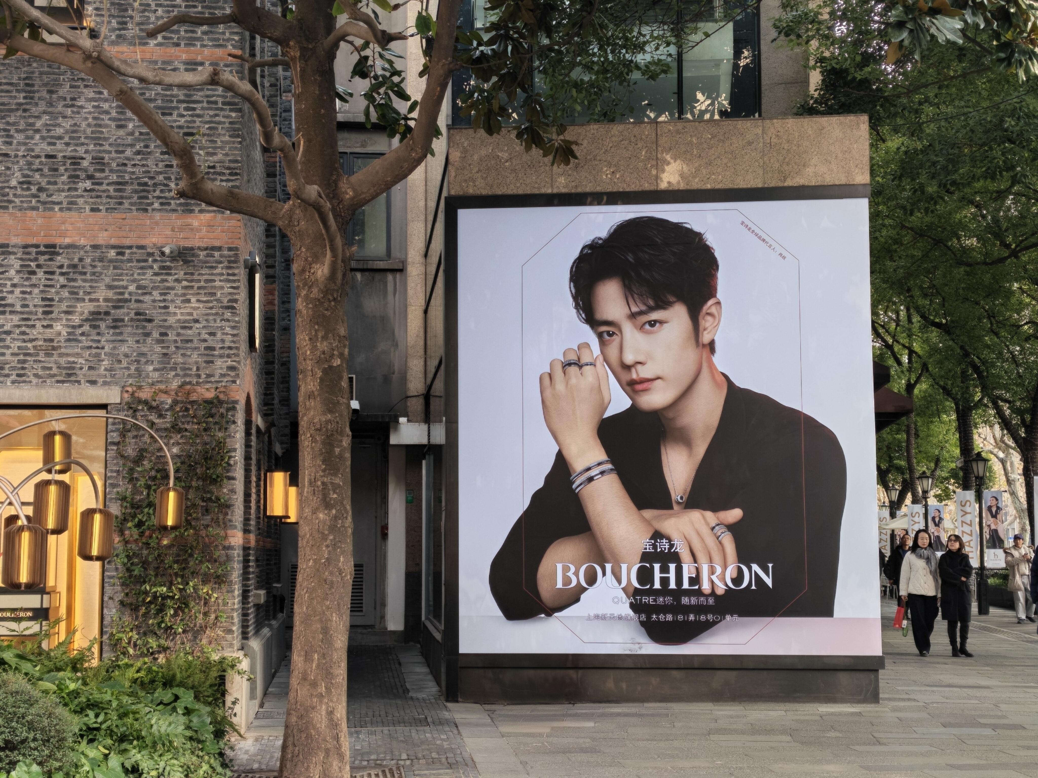 好漂亮的地广早安肖战