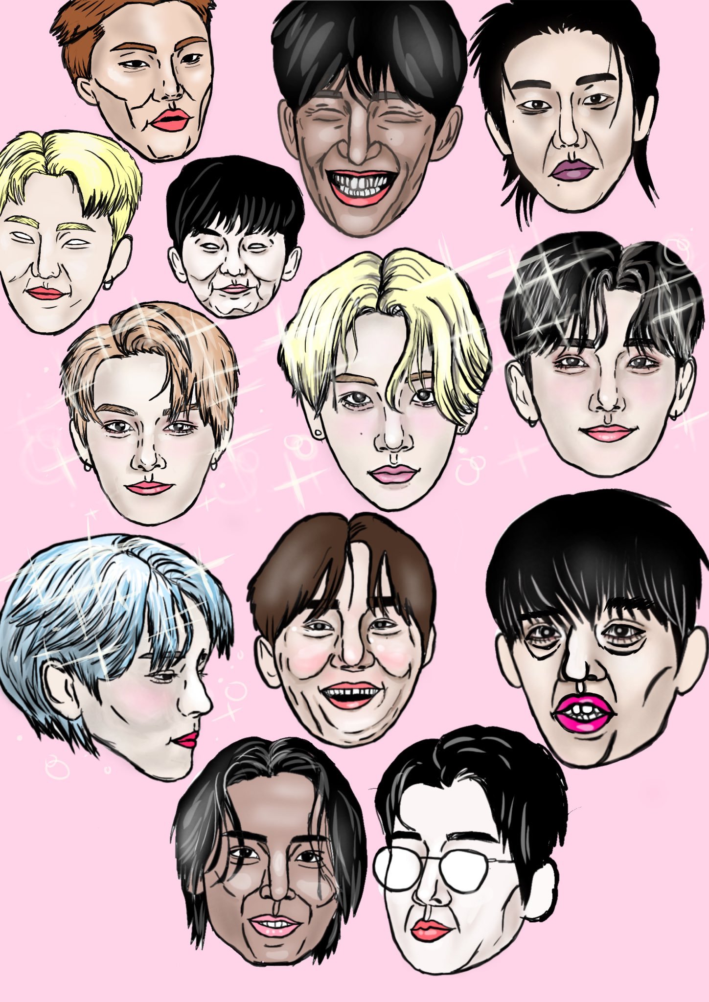 【twi】取向分明的灵魂画手笔下的seventeen、winner、theboy