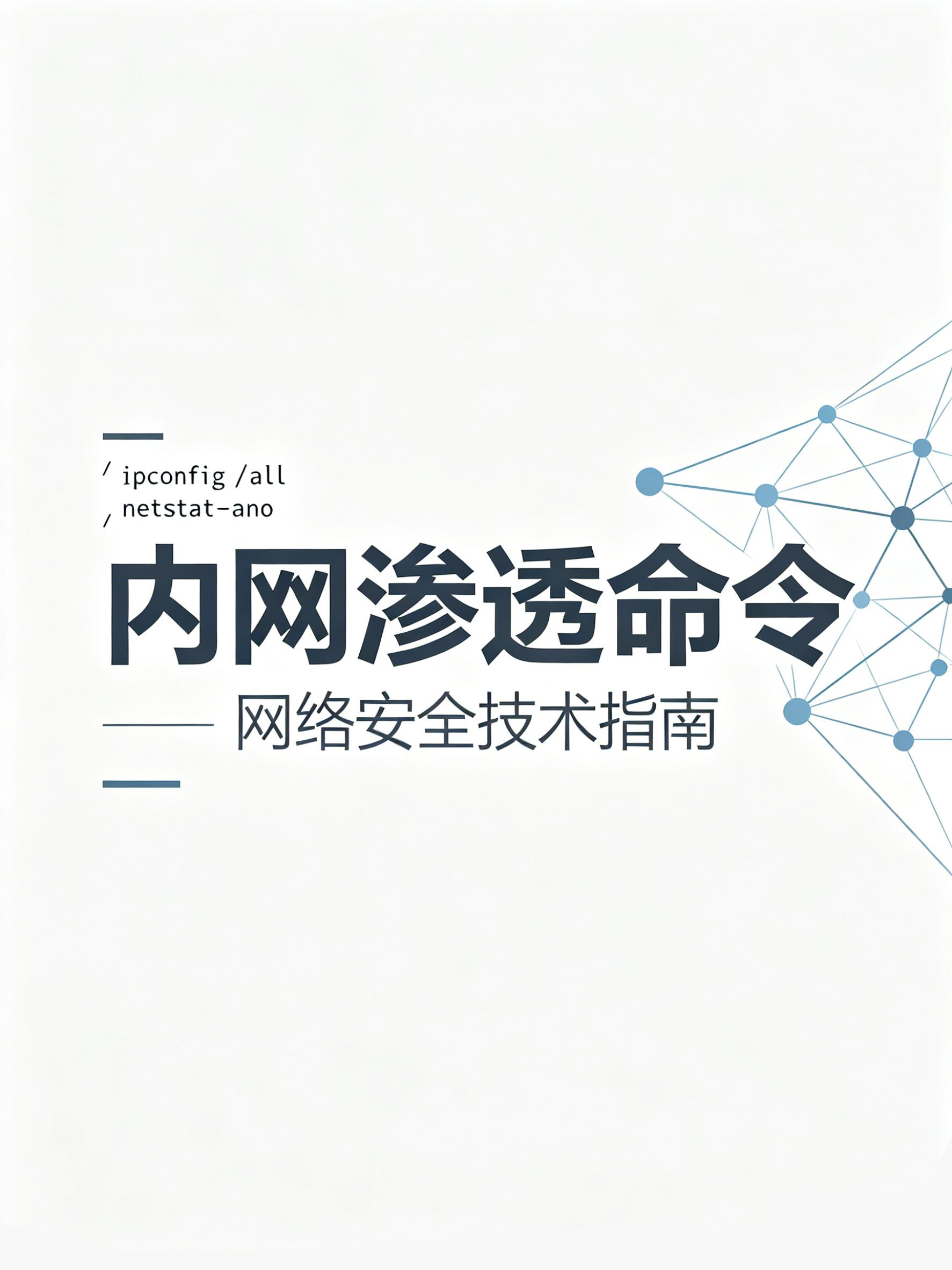 内网渗透常用命令大全，零基础入门到精通。看这一篇就够了！
