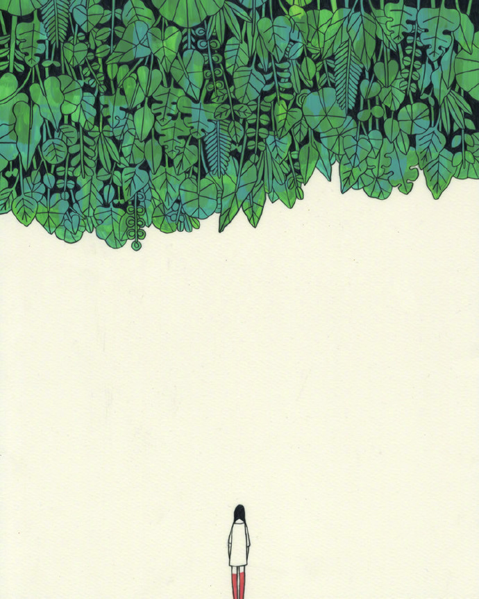 布鲁克林插画师 Rose Wong 作品 