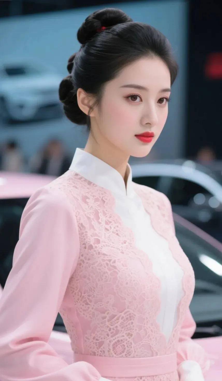 一眼凝眸翩若惊鸿！美女九宫格那一瞥惊鸿 顾盼生辉，美女