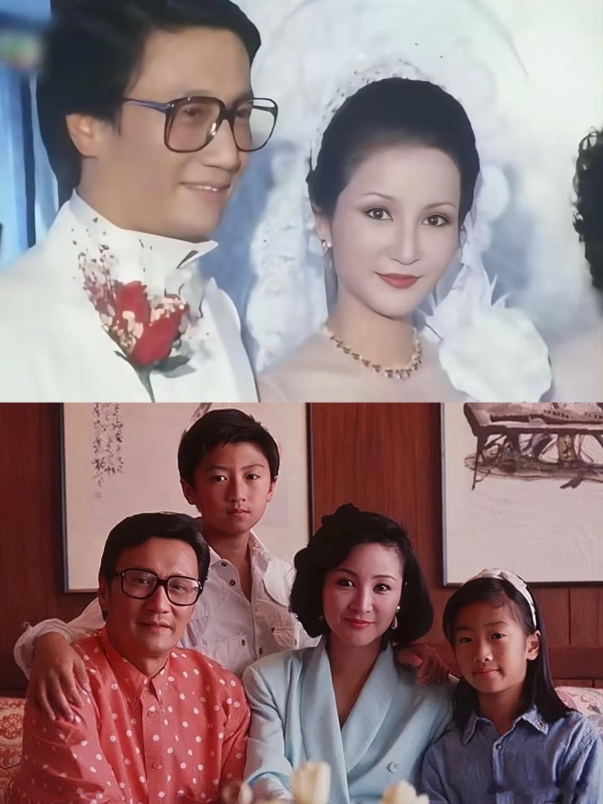 谢贤把家庭关系处理的非常体面 老爷子是真活得通透，也真疼那两个孙子。能把跟前妻、
