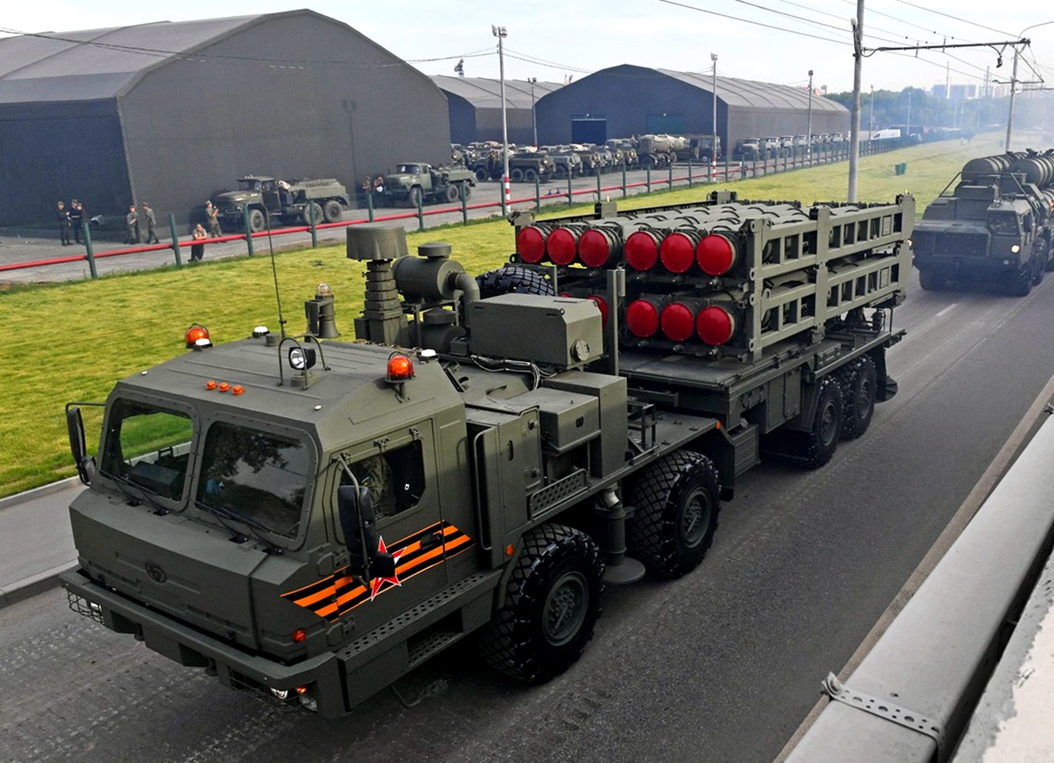 分享圖片：俄國S350防空導彈系統 