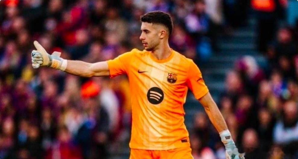 世体：霍安·加西亚独缺欧冠零封，西班牙国家队大门近在咫尺今天凌晨，巴萨3-0击败