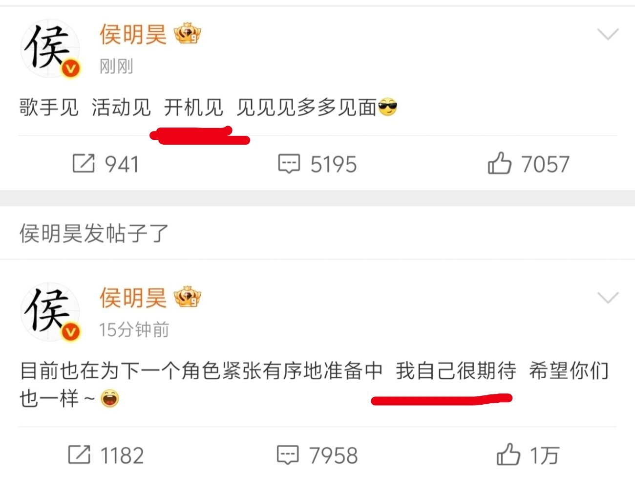 （开机应援懂吗？） 