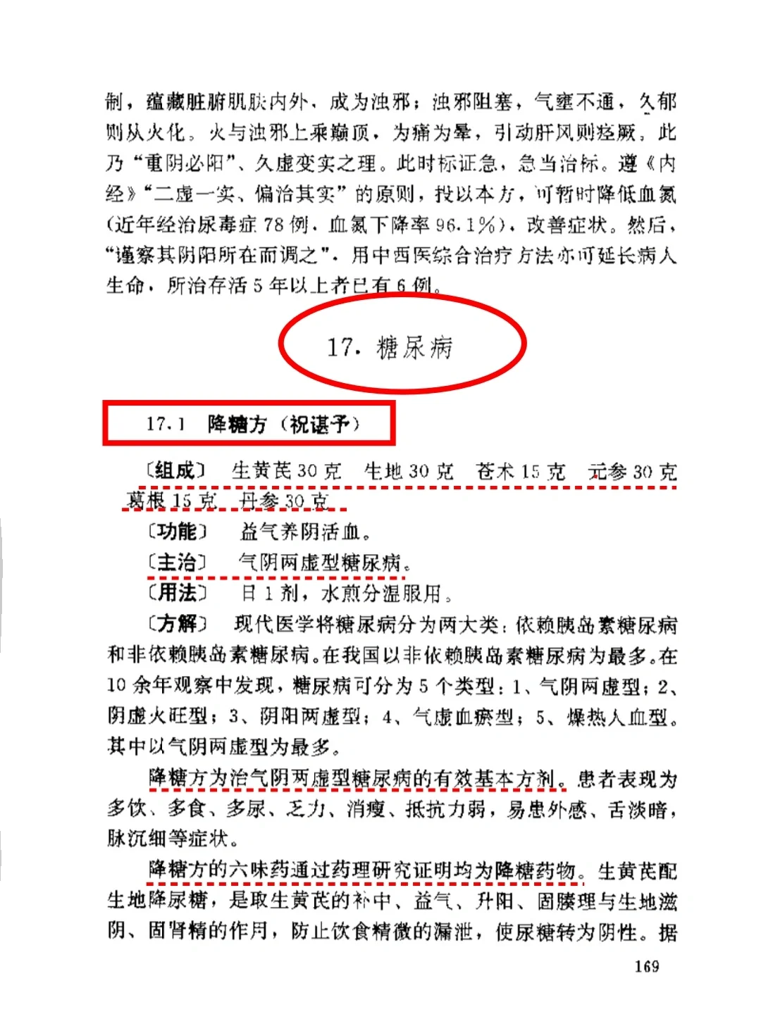 老医书首批国家级名老中医秘验方—糖尿病方