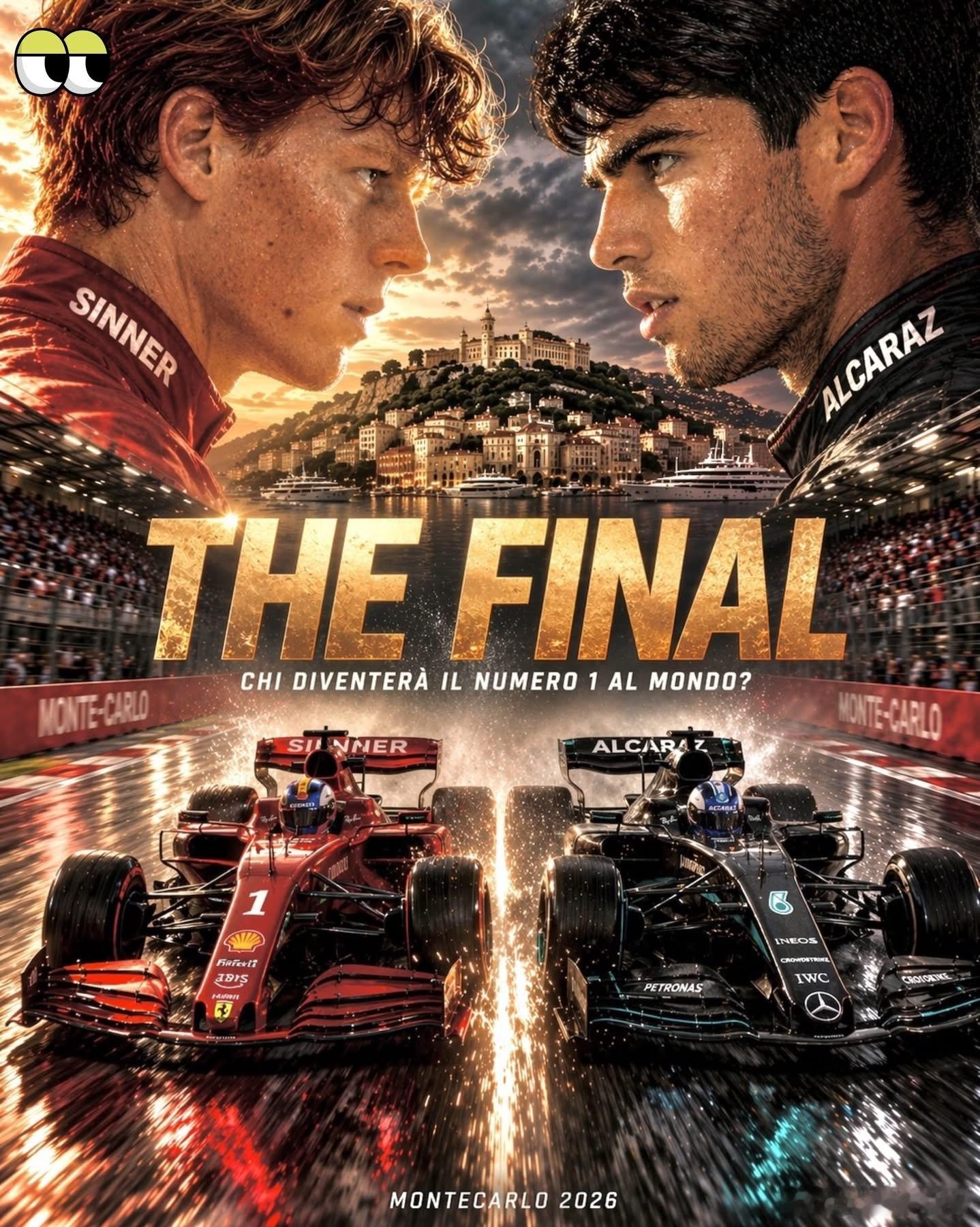 决战蒙特卡洛阿尔卡拉斯🆚辛纳果然摩纳哥小王子勒克莱尔已到支持“红色”？！蒙特卡