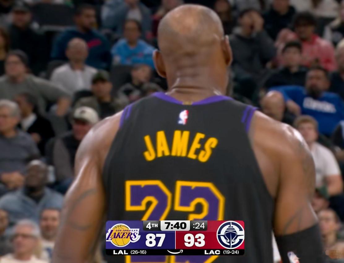 我詹NB湖人vs快船