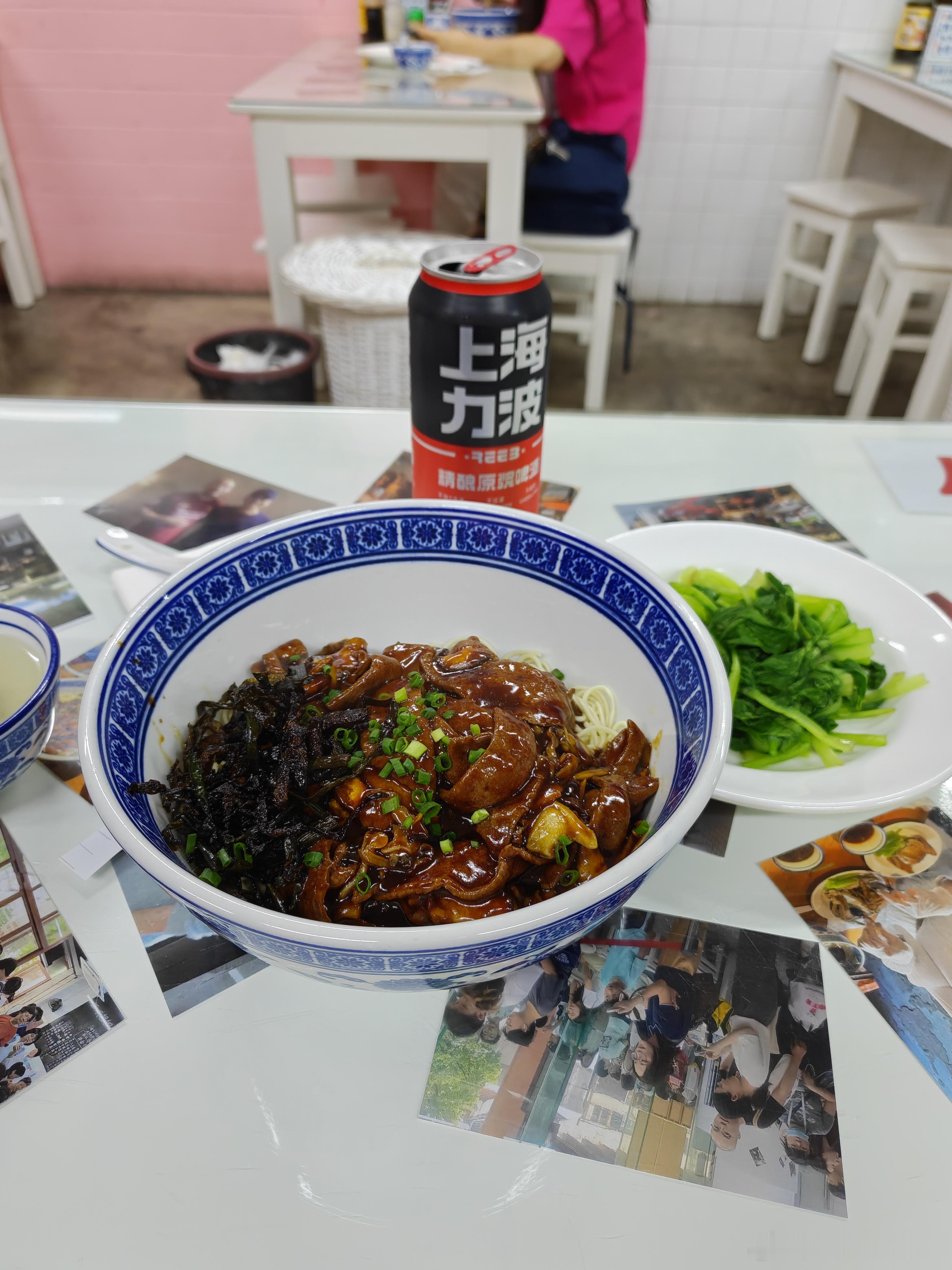 每次来上海必吃一碗拌面!你们平时喜欢汤面还是拌面? 