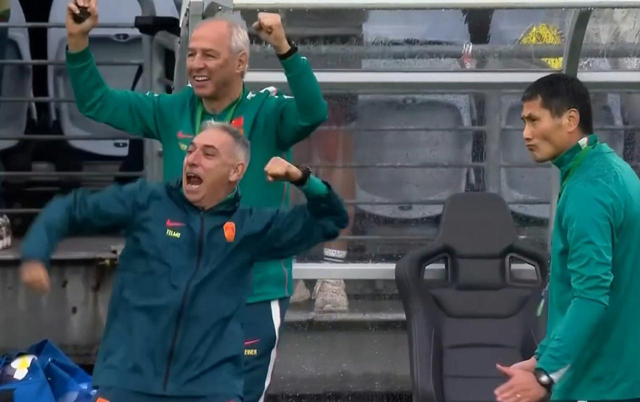 国足上半场打进库拉索的进球，非常英超化了。从门将到韦世豪进球，就三脚触球。新帅邵